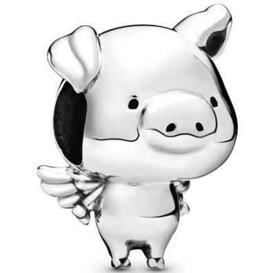 Pippo the Flying Pig Charm