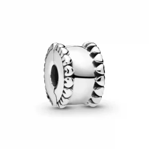 Beaded Hearts Clip Charm