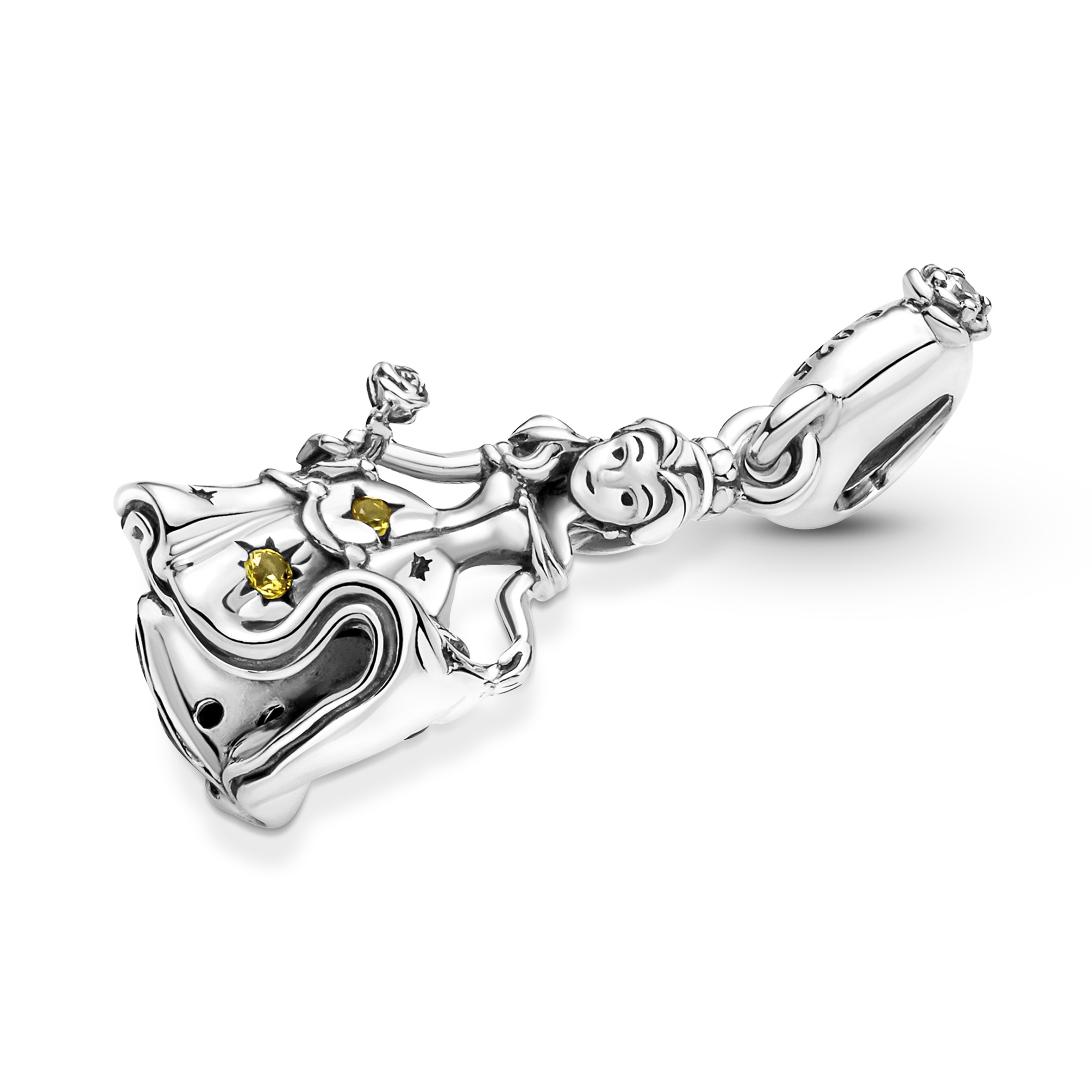 thumbnail image 2 of Pandora Beauty And The Beast Belle And Friends Sterling Silver Charm 790060C00 2 of 6