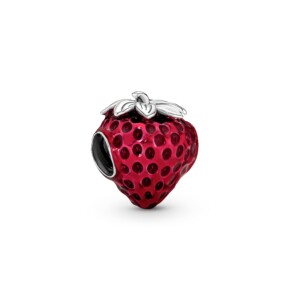 PANDORA Seeded Strawberry Fruit Charm