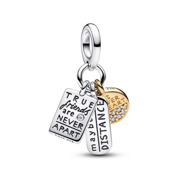 PANDORA Friendship Triple Dangle Charm