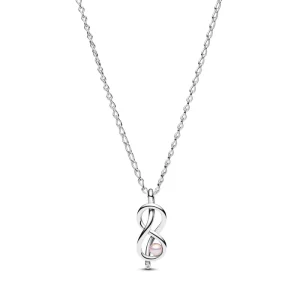 PANDORA Infinity Knot Collier Necklace