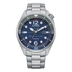 Citizen Eco-Drive Mens Silver Stainless steel Watch