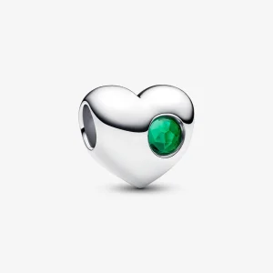 PANDORA MAY Birthstone Heart Charm