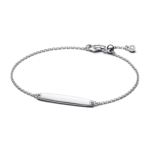 Pandora Engravable Bar Chain Bracelet